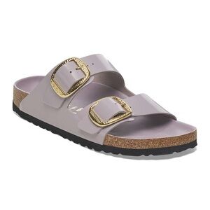 Stylish Women's Sandals with Gold Buckles